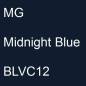 Preview: MG, Midnight Blue, BLVC12.